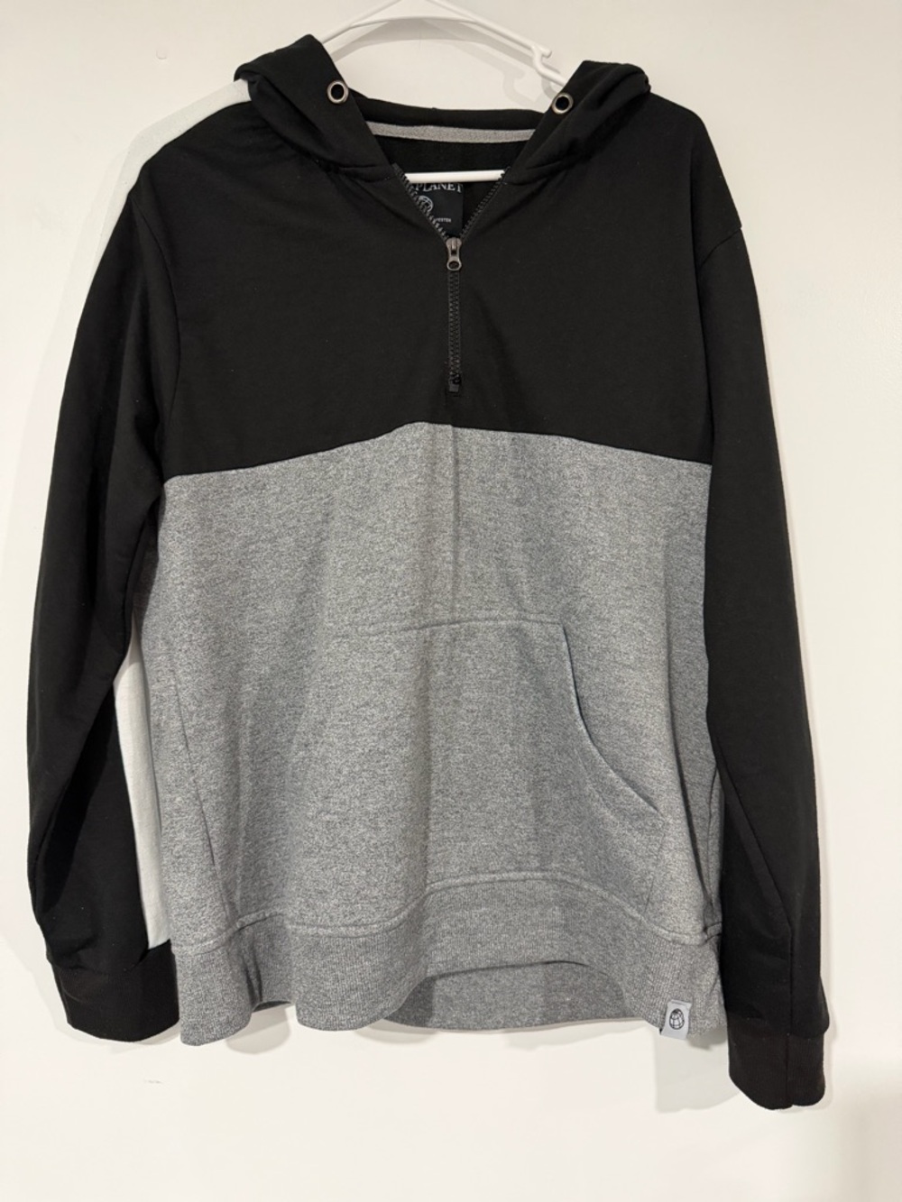 Free Planet Black Half-Zip Hoodie